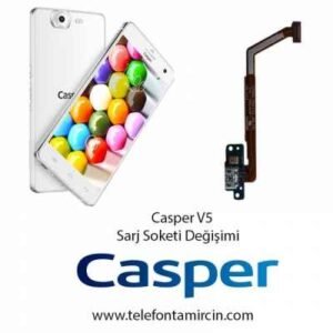 Casper V5 Sarj Soketi Değişimi