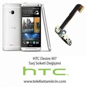 Htc Desire M7 Sarj Soket Değişimi