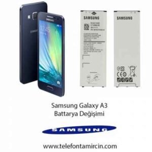 Samsung A3 Pil Değişimi