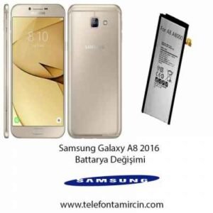 Samsung A8 2016 Pil Değişimi