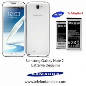 Samsung Note 2 Pil Değişimi