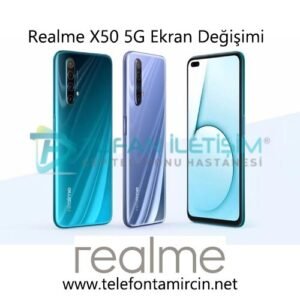 Realme X50 5G Ekran Değişimi