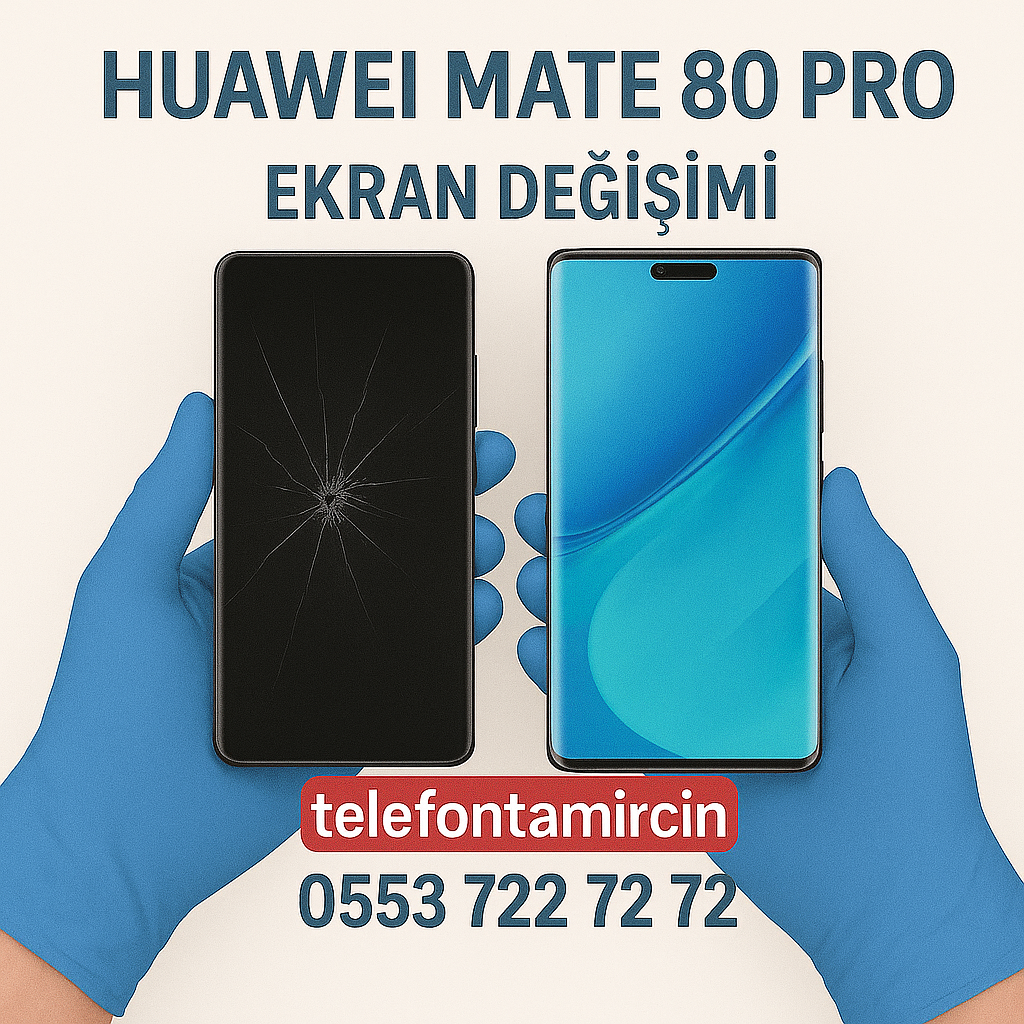 Huawei Mate 80 Pro Ekran Değişimi