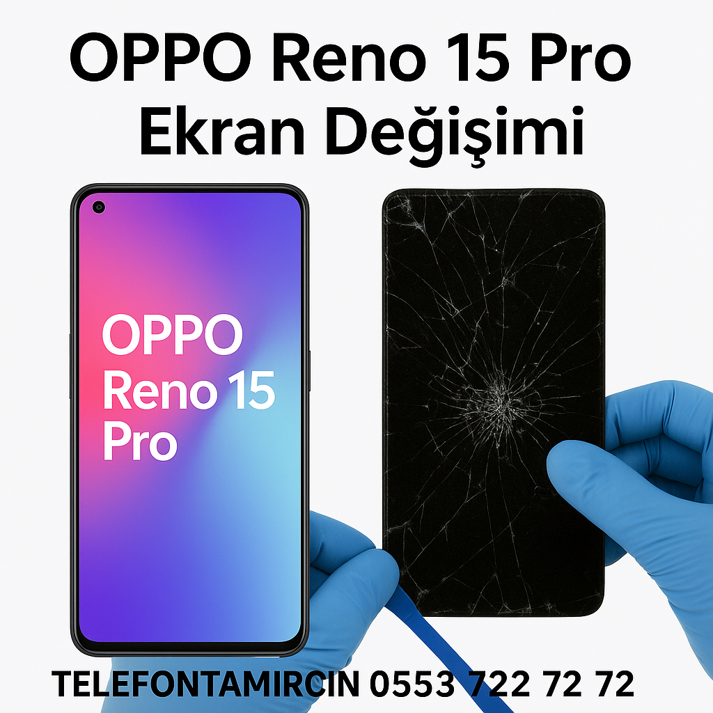 Oppo Reno 15 Pro Ekran Değişimi